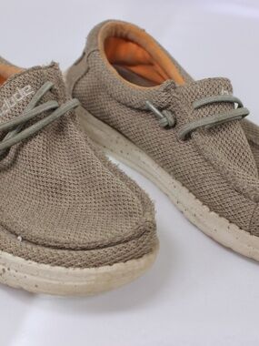 Hey Dude Wally Sox 'Sahara' Kids Slip-Ons 4Y